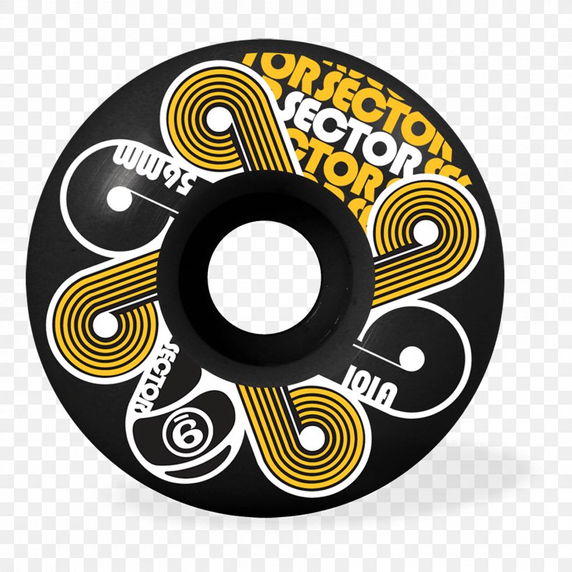 Wheel Circle Logo Skateboard Yellow, PNG, 1800x1800px, Wheel, Auto Part, Automotive Wheel System, Brand, Compact Disc Download Free