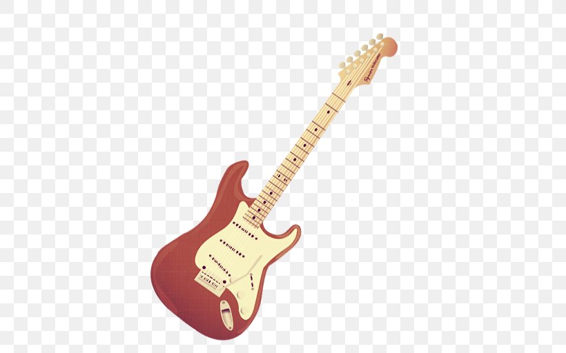 Fender Stratocaster Electric Guitar Icon, PNG, 512x512px, Watercolor, Cartoon, Flower, Frame, Heart Download Free