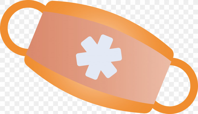 Medical Mask Surgical Mask, PNG, 3000x1731px, Medical Mask, Coffee Cup, Drinkware, Mug, Orange Download Free