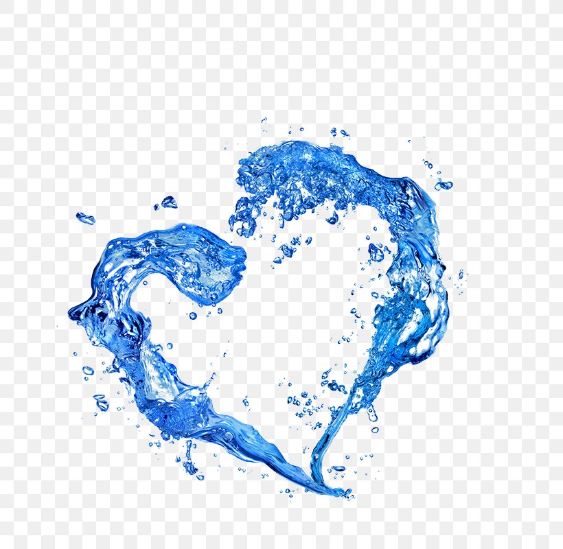 Water Drop Heart Hand Rain, PNG, 800x800px, Water, Area, Blue, Bubble, Drawing Download Free