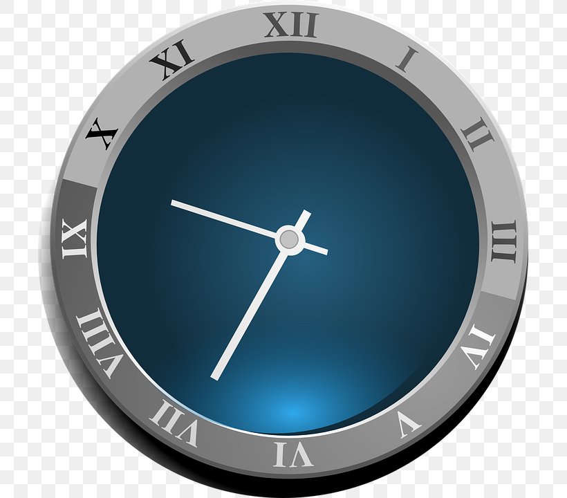 Alarm Clocks Digital Clock Clip Art, PNG, 709x720px, Clock, Alarm Clocks, Art, Blue, Cuckoo Clock Download Free