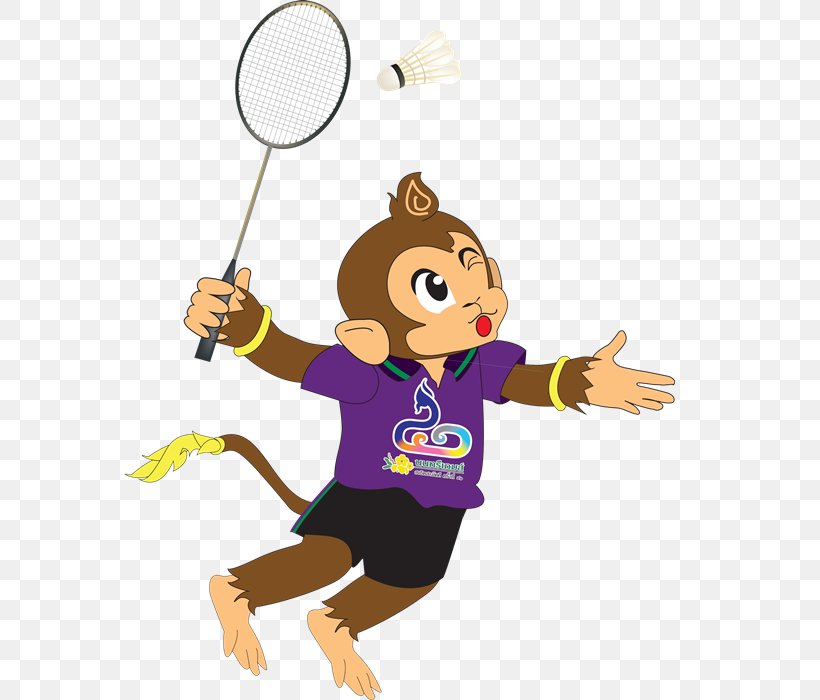 Badminton Sport Satit Samakkee Clip Art, PNG, 700x700px, Badminton, Art, Cartoon, Competition, Fictional Character Download Free