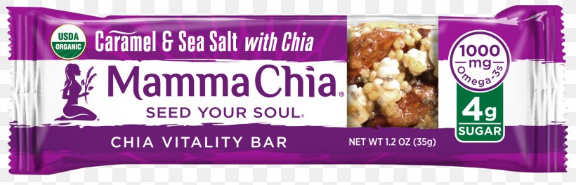 Chia Caramel Chocolate Bar Snack, PNG, 2018x650px, Chia, Bar, Caramel, Chocolate Bar, Flavor Download Free