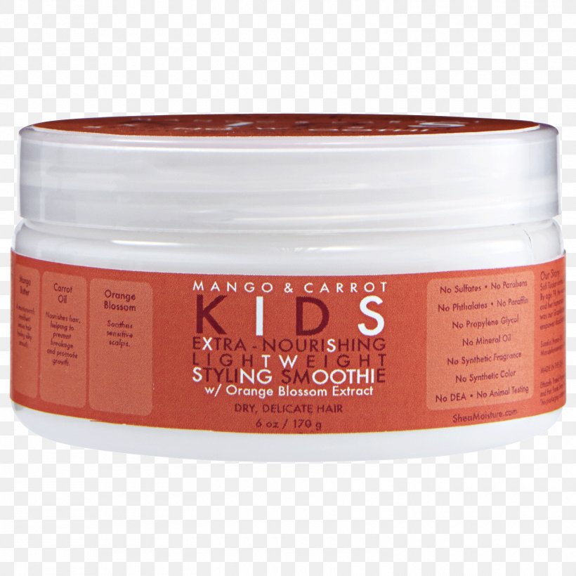 Cream Shea Moisture Smoothie Carrot, PNG, 1500x1500px, Cream, Carrot, Child, Extract, Mango Download Free