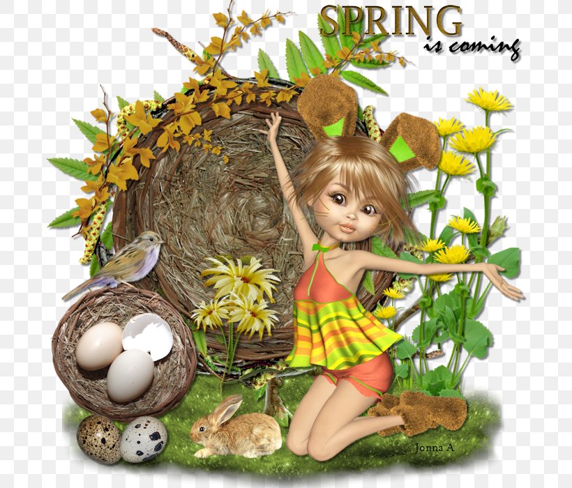 Easter Spring Flower Autumn Winter, PNG, 700x700px, Easter, Autumn, Character, Fauna, Fiction Download Free