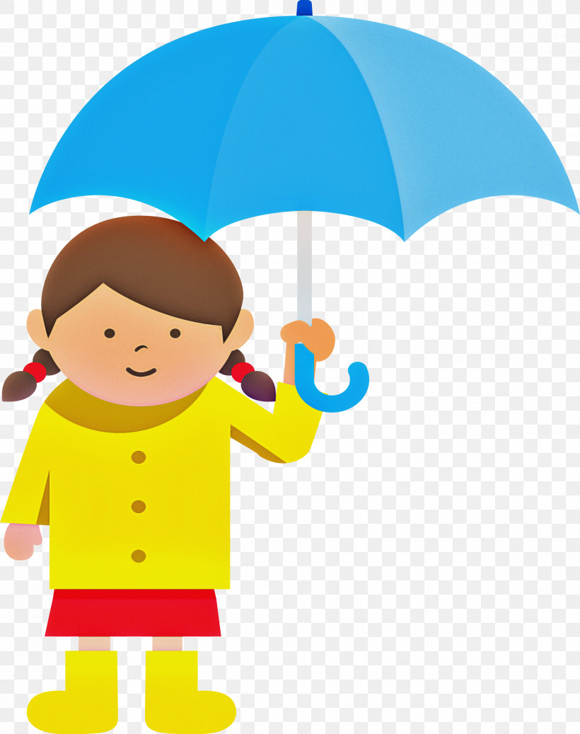 Raining Day Raining Umbrella, PNG, 2371x3000px, Raining Day, Behavior, Cartoon, Girl, Happiness Download Free