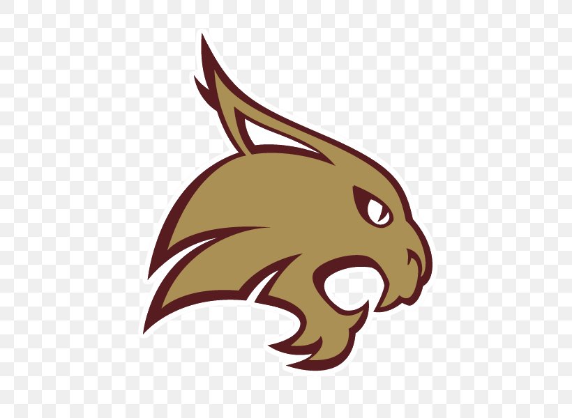 Texas State University Texas State Bobcats Football Texas A&M University Texas State Bobcats Baseball University Of Tennessee At Chattanooga, PNG, 600x600px, Texas State University, Carnivoran, Cartoon, Cat, Cat Like Mammal Download Free