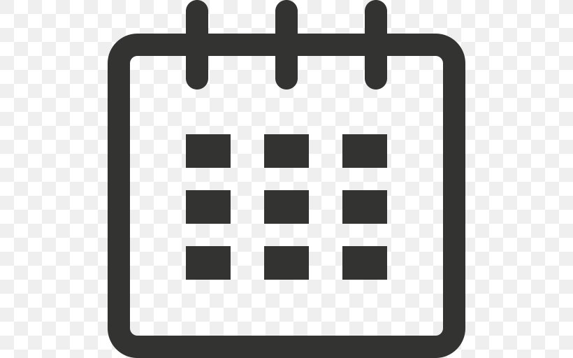 Calendar Date Iconfinder, PNG, 512x512px, Calendar, Apple Icon Image Format, Black And White, Brand, Calendar Date Download Free