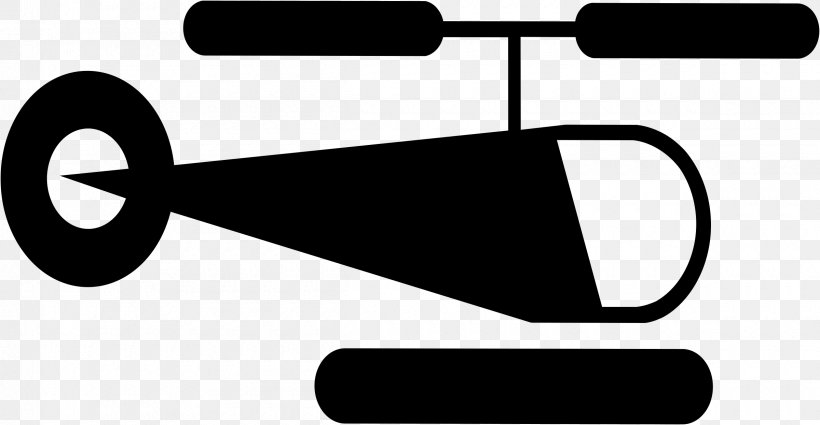 Helicopter Clip Art, PNG, 2400x1246px, Helicopter, Airplane, Black, Black And White, Brand Download Free