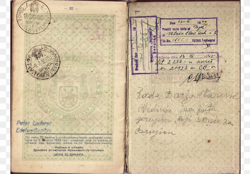 Identity Document Second World War Passport Travel Document, PNG, 1517x1060px, Identity Document, Carl Lutz, Document, End Of World War Ii In Europe, German Passport Download Free