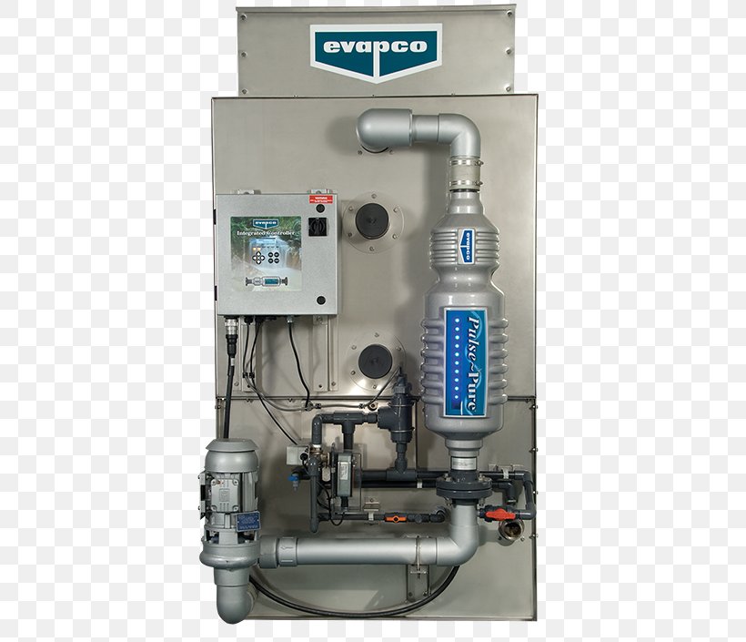 Evaporative Cooler Water Treatment System Technology, PNG, 705x705px, Evaporative Cooler, Compressor, Condenser, Evapco Inc, Evaporative Cooling Download Free