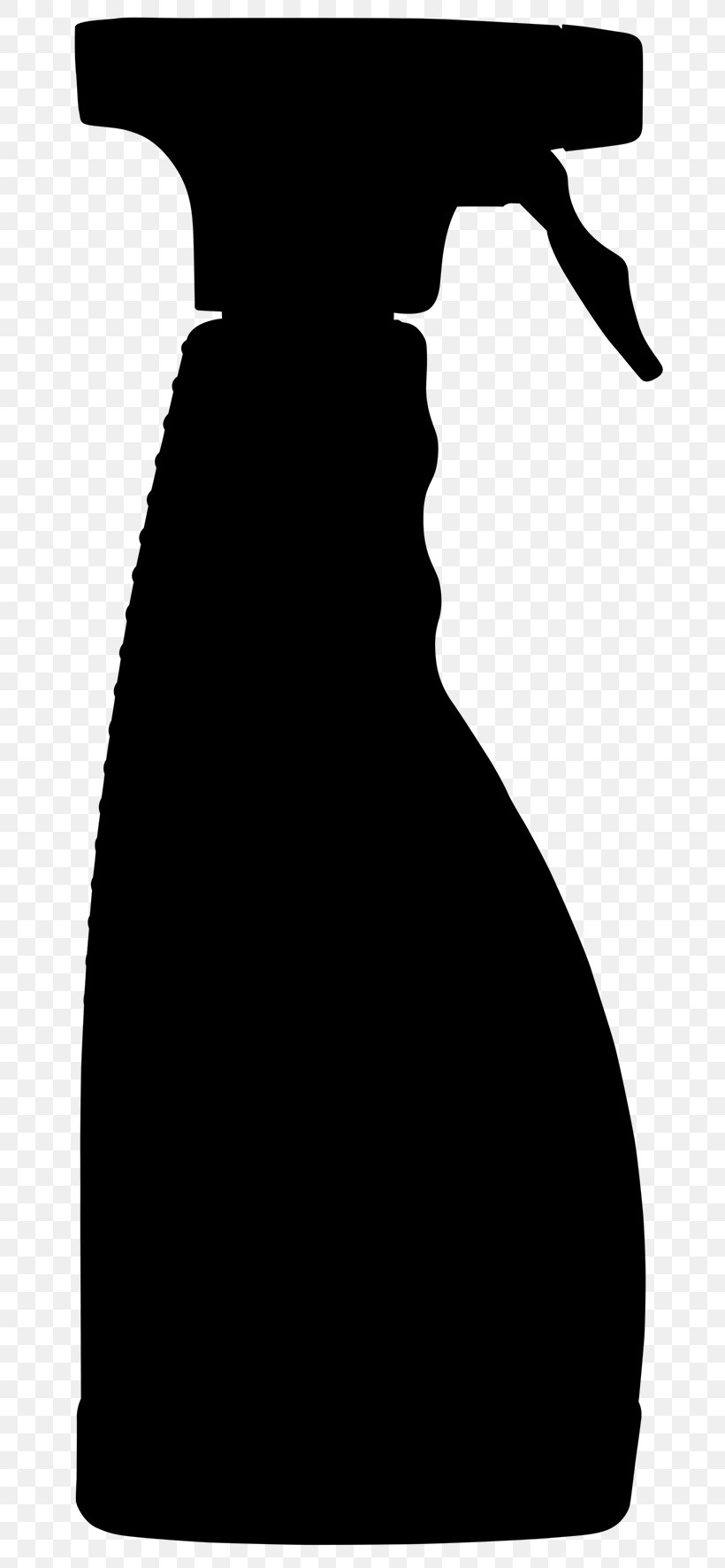 Shoulder Dress Silhouette Clip Art Black M, PNG, 713x1772px, Shoulder, Black, Black M, Blackandwhite, Dress Download Free