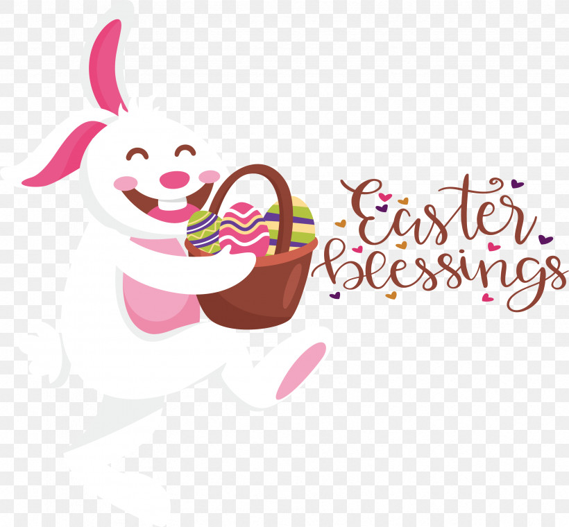 Easter Bunny, PNG, 3341x3100px, Easter Bunny, Biology, Cartoon, Logo, Meter Download Free