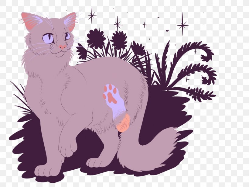 Kitten Whiskers Cat Cinderpelt Warriors, PNG, 1280x960px, Watercolor, Cartoon, Flower, Frame, Heart Download Free