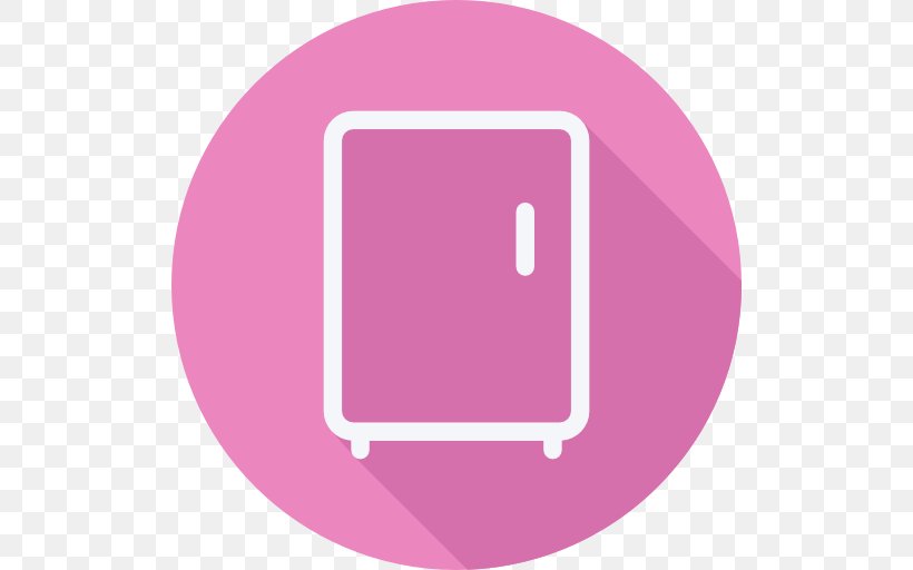 Refrigerator, PNG, 512x512px, Furniture, Home Appliance, Kitchen, Living Room, Magenta Download Free