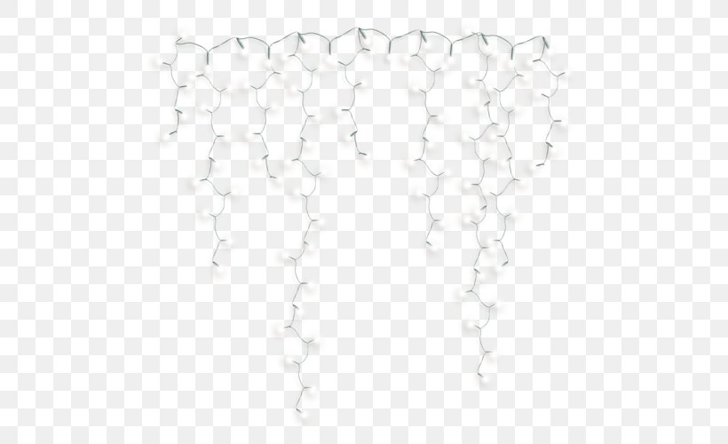 Guirlandes Lumineuses Garland Christmas Day Guirlande De Noël Christmas Tree, PNG, 500x500px, Garland, Black And White, Body Jewelry, Christmas Day, Christmas Tree Download Free