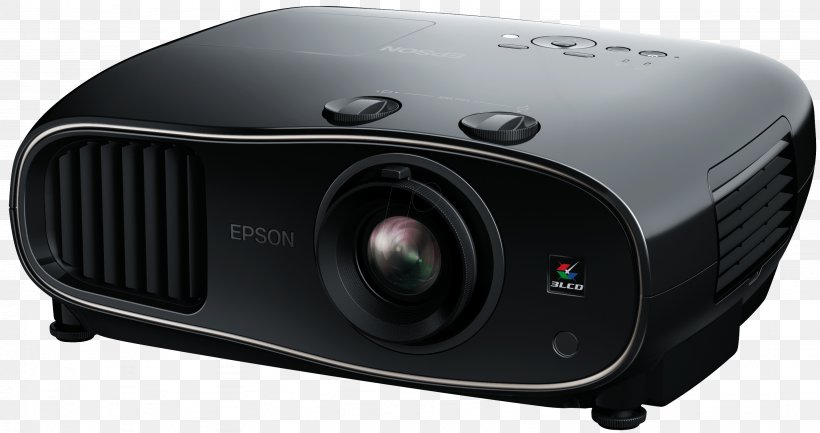 Multimedia Projectors 3LCD Epson 1080p, PNG, 2872x1518px, Multimedia Projectors, Computer Monitors, Display Device, Display Resolution, Electronic Device Download Free