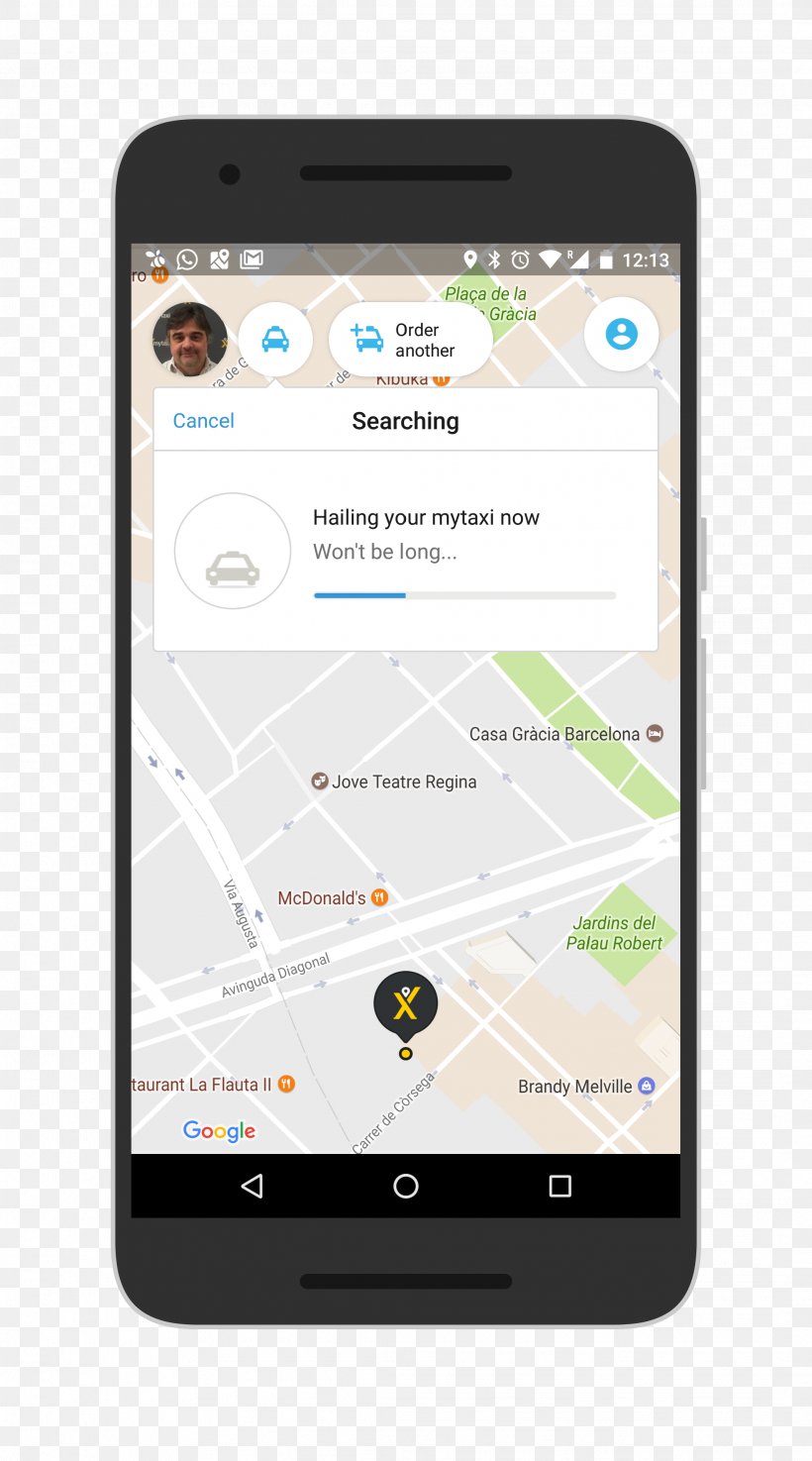 Taxi Uber E-hailing IPhone, PNG, 2134x3840px, Taxi, Android, Brand, Cellular Network, Communication Device Download Free