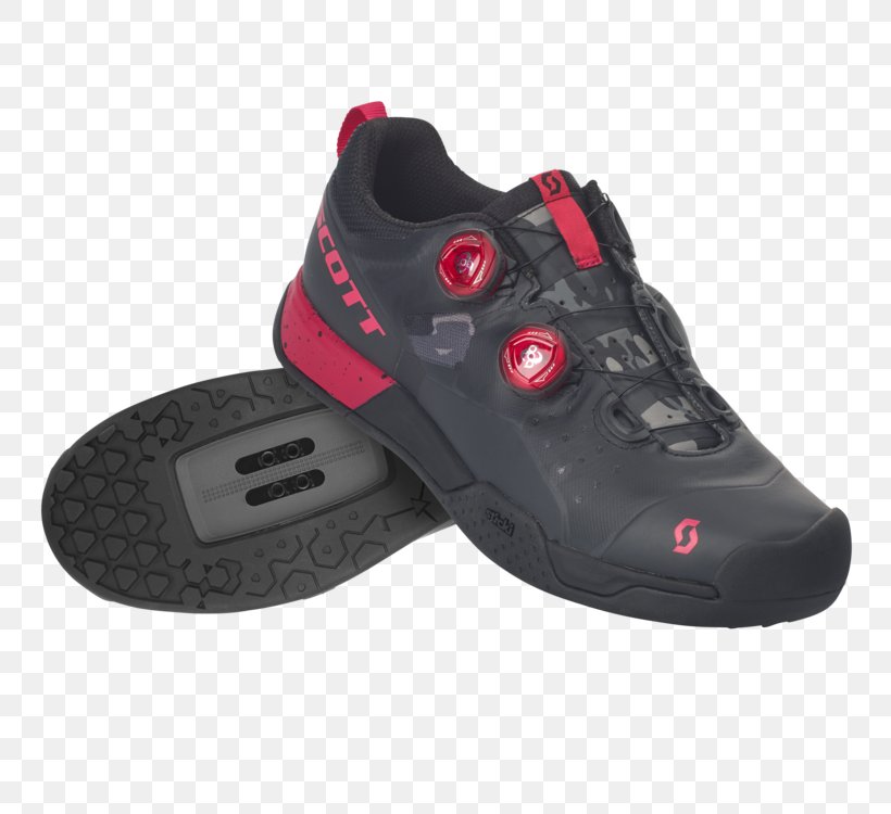 Cycling Shoe Scott Sports Mountain Bike SCOTT Mtb AR Boa Clip Lady Shoe, PNG, 750x750px, Shoe, Athletic Shoe, Basketball Shoe, Bicycle, Black Download Free