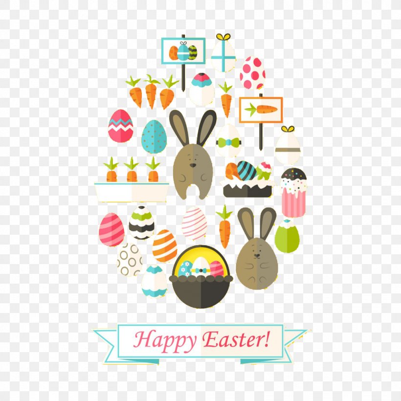 Easter Bunny Easter Egg Clip Art, PNG, 1024x1024px, Easter Bunny, Area, Child, Christmas, Easter Download Free