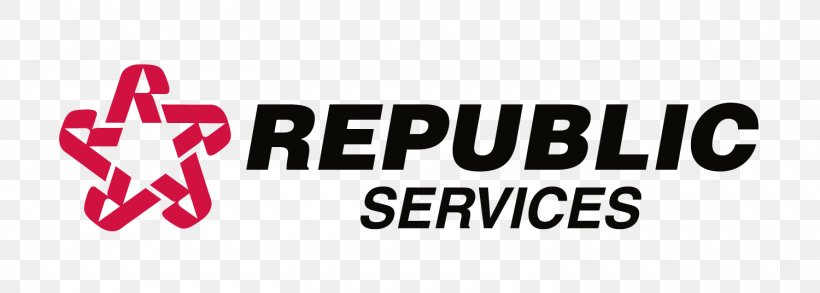 Logo Republic Services Waste Management Brand, PNG, 1500x536px, Logo, Area, Brand, Emblem, Recycling Download Free