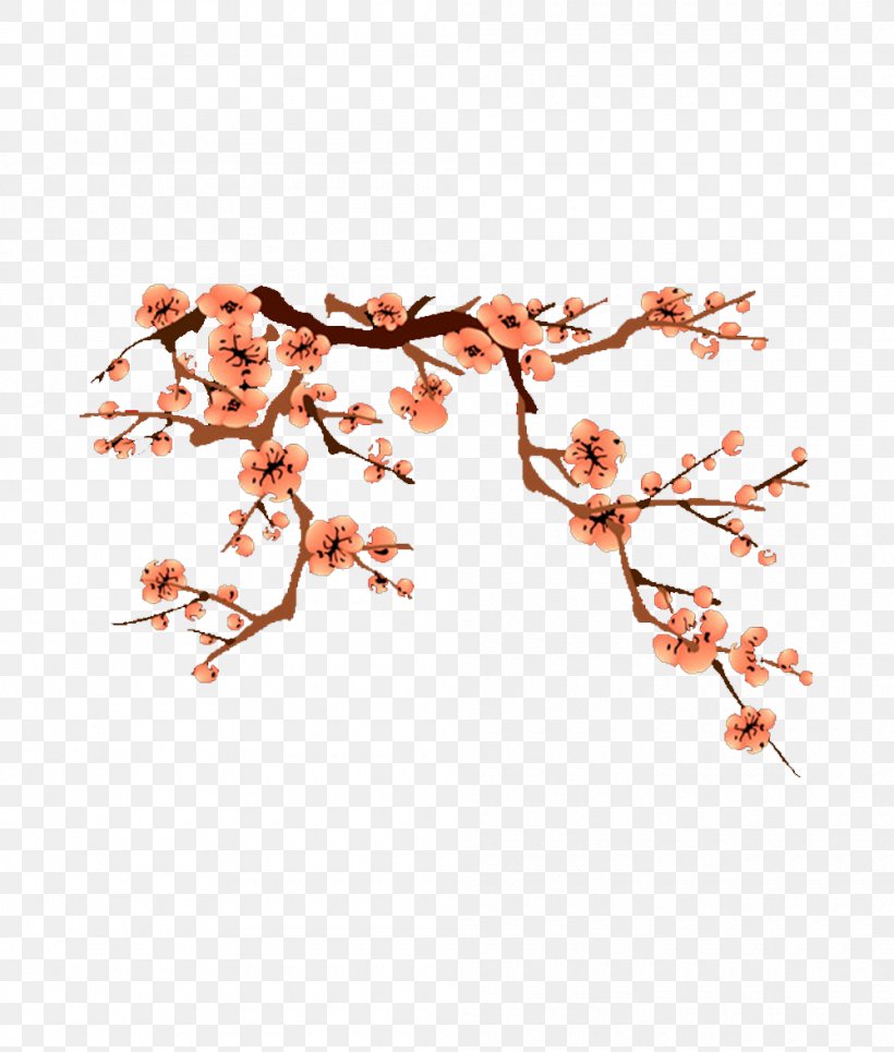 U738bu96eau6fe4 Ink Wash Painting Chinese Painting, PNG, 1000x1178px, Ink Wash Painting, Birdandflower Painting, Body Jewelry, Branch, Cherry Blossom Download Free