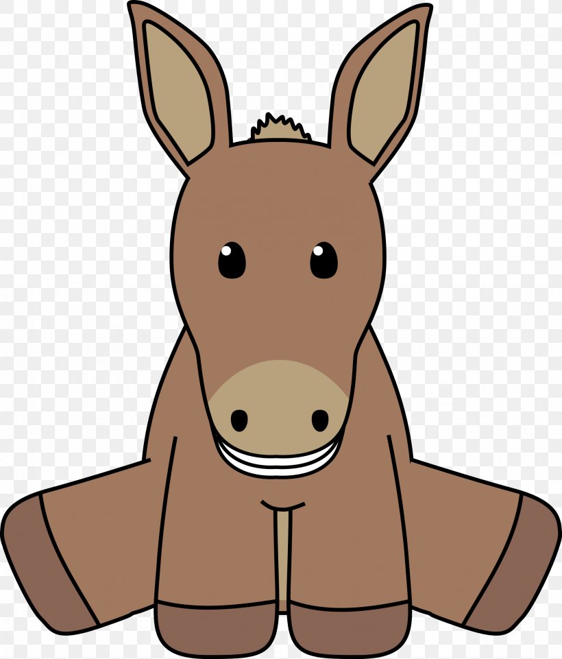 Donkey Smile Clip Art, PNG, 2046x2400px, Donkey, Carnivoran, Cartoon, Dog Like Mammal, Donkey Basketball Download Free