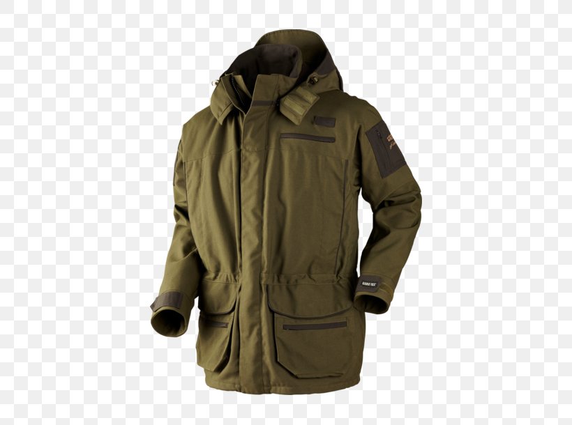 Jacket Hunting Clothing Coat Gore-Tex, PNG, 610x610px, Jacket, Clothing, Coat, Goretex, Harkila Download Free