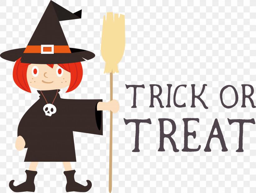 Trick Or Treat Trick-or-treating Halloween, PNG, 3000x2266px, Trick Or Treat, Behavior, Cartoon, Halloween, Human Download Free