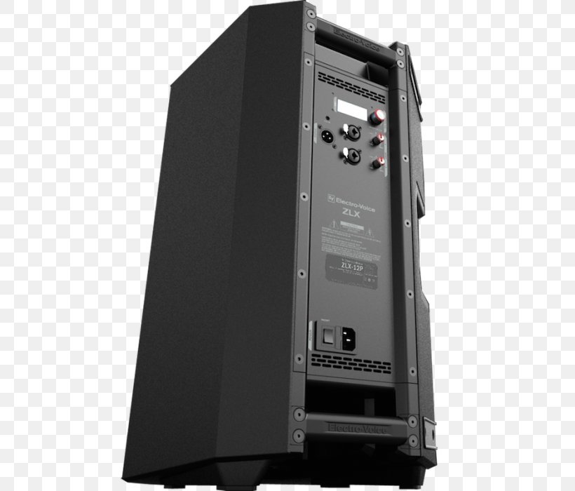 Electro-Voice ZLX-P Loudspeaker Powered Speakers Public Address Systems, PNG, 496x700px, Electrovoice Zlxp, Audio, Audio Equipment, Computer Case, Computer Speaker Download Free
