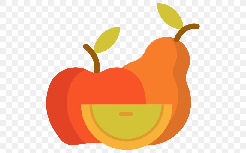 Pumpkin Apple Pear Fruit, PNG, 512x512px, Pumpkin, Apple, Calabaza, Cucurbita, Food Download Free