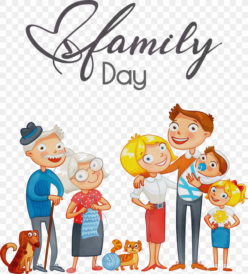 Cartoon Humour Drawing Family, PNG, 2718x3000px, Family Day, Cartoon, Drawing, Family, Father Download Free