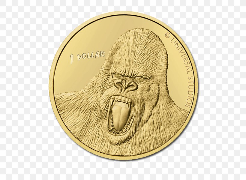Proof Coinage King Kong Silver 0, PNG, 600x600px, 2005, Coin, Actor, Andy Serkis, Currency Download Free