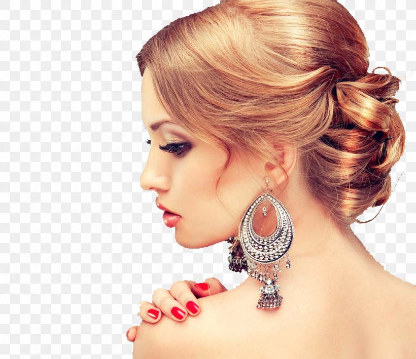 Earring Beauty Parlour Model Hairstyle, PNG, 1000x865px, Earring, Beauty, Beauty Parlour, Blond, Brown Hair Download Free