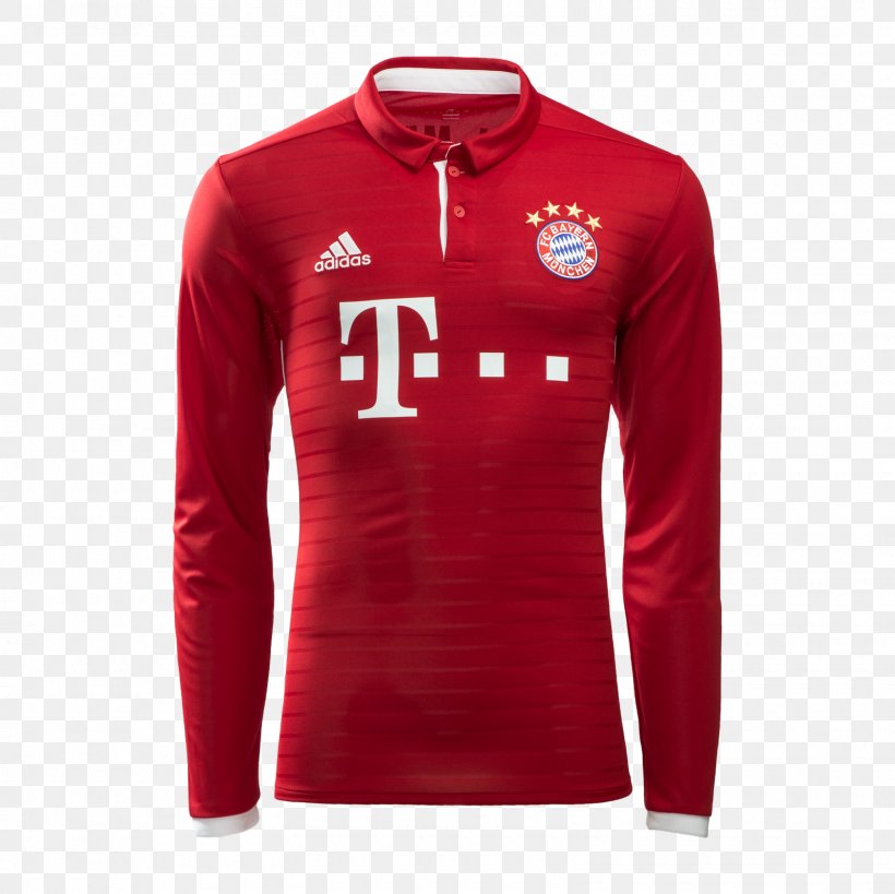 FC Bayern Munich T-shirt Germany National Football Team UEFA Champions League Jersey, PNG, 1600x1600px, Fc Bayern Munich, Active Shirt, Collar, Football, Football Player Download Free