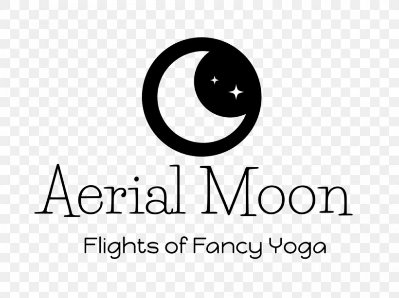 Logo Aerial Moon Brand West Pearl Street, PNG, 1000x748px, Logo, Antigravity Yoga, Area, Black And White, Brand Download Free