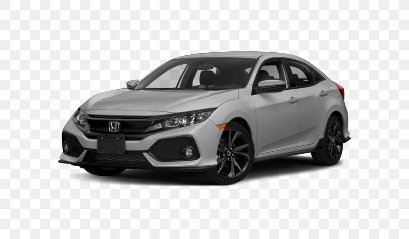 2018 Honda Civic Sport Car Hatchback Vehicle, PNG, 640x480px, 2018 Honda Civic, 2018 Honda Civic Hatchback, 2018 Honda Civic Sport, Honda, Automotive Design Download Free