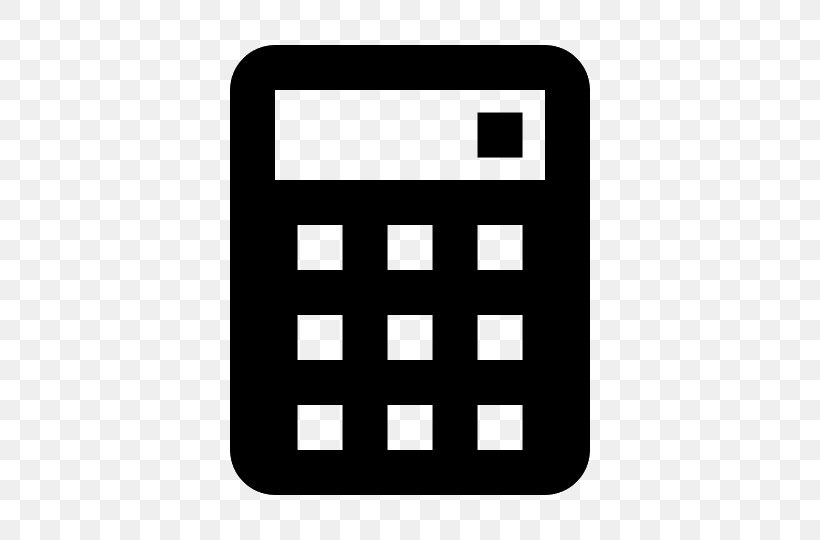 Calculator Icon Design Calculation, PNG, 540x540px, Calculator, Black, Calculation, Icon Design, Mobile Phone Accessories Download Free