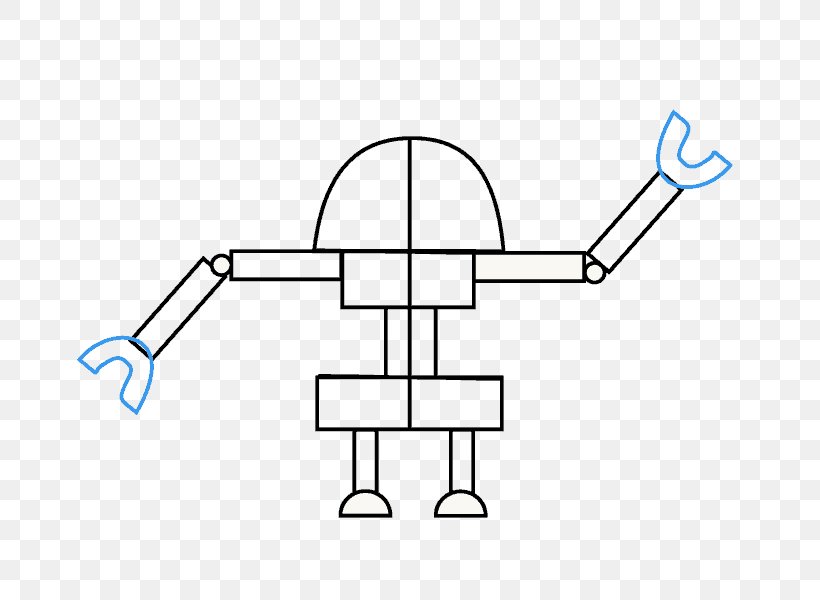 Drawing Robotic Arm Digital Painting, PNG, 678x600px, Drawing, Area, Art, Black And White, Cartoon Download Free