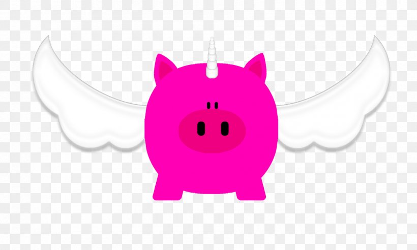 Pig Desktop Wallpaper Clip Art, PNG, 1800x1080px, Pig, Cartoon, Character, Computer, Fiction Download Free