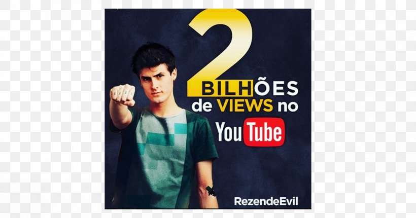 YouTuber Rezendeevil Graphic Design, PNG, 1200x630px, 2017, Youtube, Advertising, Banner, Belo Horizonte Download Free