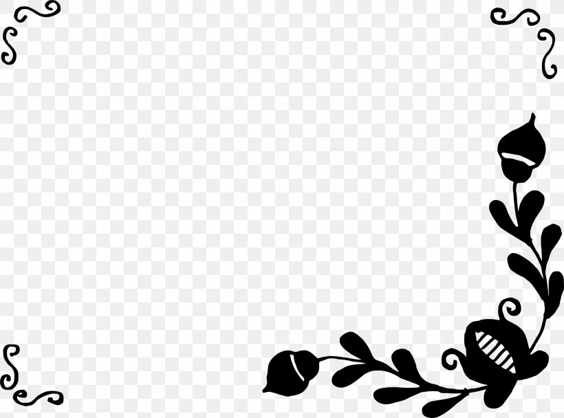 Flower Drawing Clip Art, PNG, 2178x1617px, Flower, Art, Black, Black And White, Branch Download Free