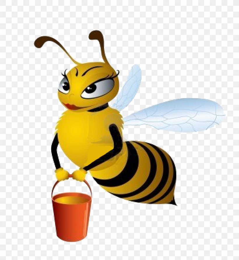 Honey Bee Queen Bee, PNG, 1101x1200px, Bee, Bee Pollen, Beehive, Bumblebee, Cartoon Download Free