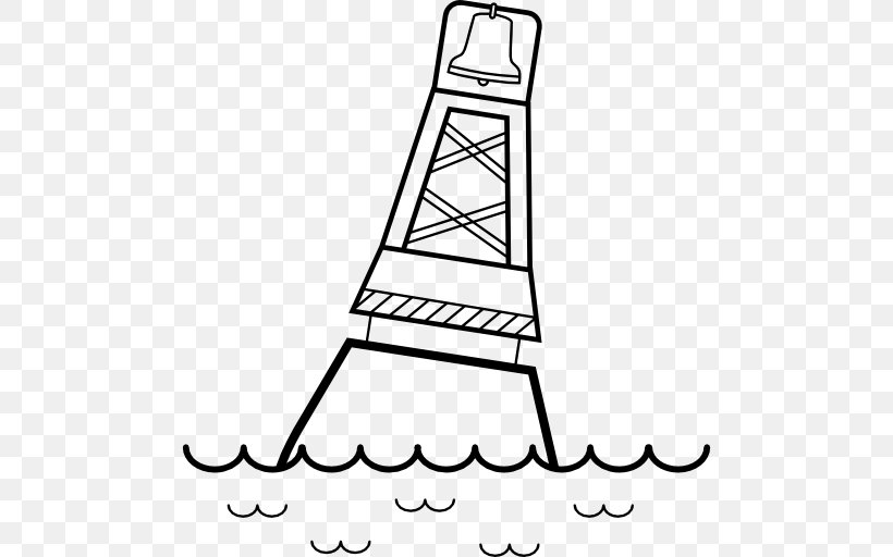 Buoy Coloring Book Drawing Clip Art, PNG, 512x512px, Buoy, Area, Art, Black, Black And White Download Free