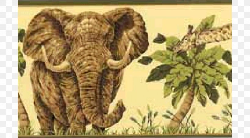 Indian Elephant African Elephant York Wallcoverings Inc Wallpaper, PNG, 900x500px, Indian Elephant, African Elephant, Animal, Bathroom, Elephant Download Free