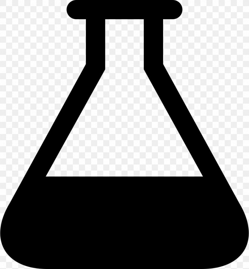 Laboratory Flasks, PNG, 910x980px, Laboratory Flasks, Beaker, Black, Black And White, Erlenmeyer Flask Download Free