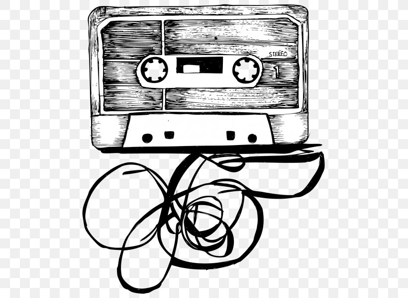 Compact Cassette Drawing Musical Instruments, PNG, 600x600px, Watercolor, Cartoon, Flower, Frame, Heart Download Free