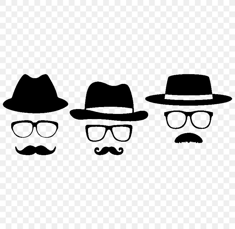 Moustache Glasses Drawing, PNG, 800x800px, Moustache, Black And White, Cap, Drawing, Eyewear Download Free
