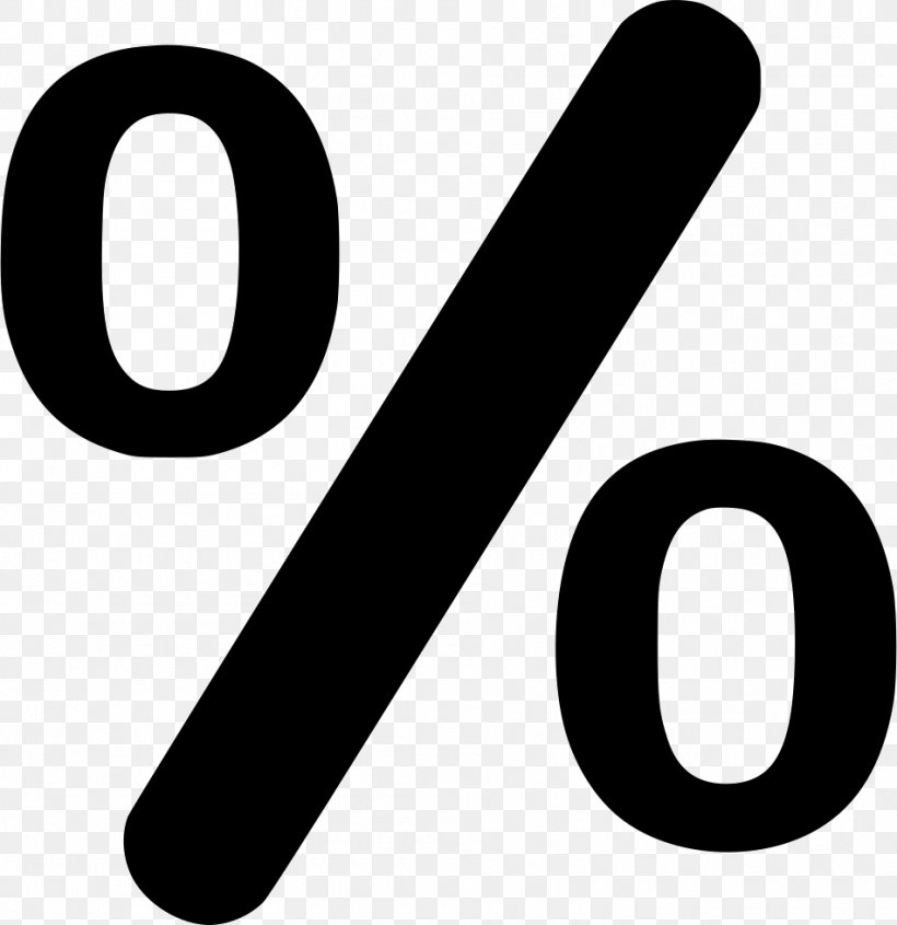 Percentage Symbol Percent Sign, PNG, 950x980px, Percentage, Black And White, Brand, Cdr, Data Download Free