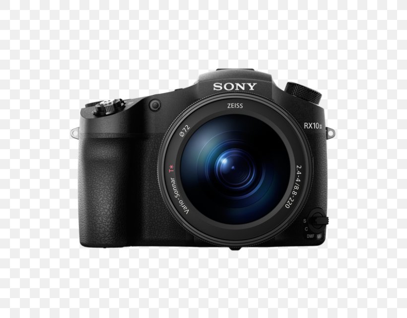 Sony Cyber-shot DSC-RX10 III Point-and-shoot Camera, PNG, 640x640px, Sony Cybershot Dscrx10, Bridge Camera, Camera, Camera Accessory, Camera Lens Download Free